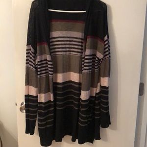 Plus sz 2 hooded cardigan Maurice’s